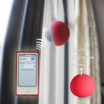 Haut-parleur Bluetooth en forme de champignon avec ventouse