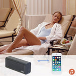 Haut-parleur Bluetooth portable rechargeable YM-308, support carte TF
