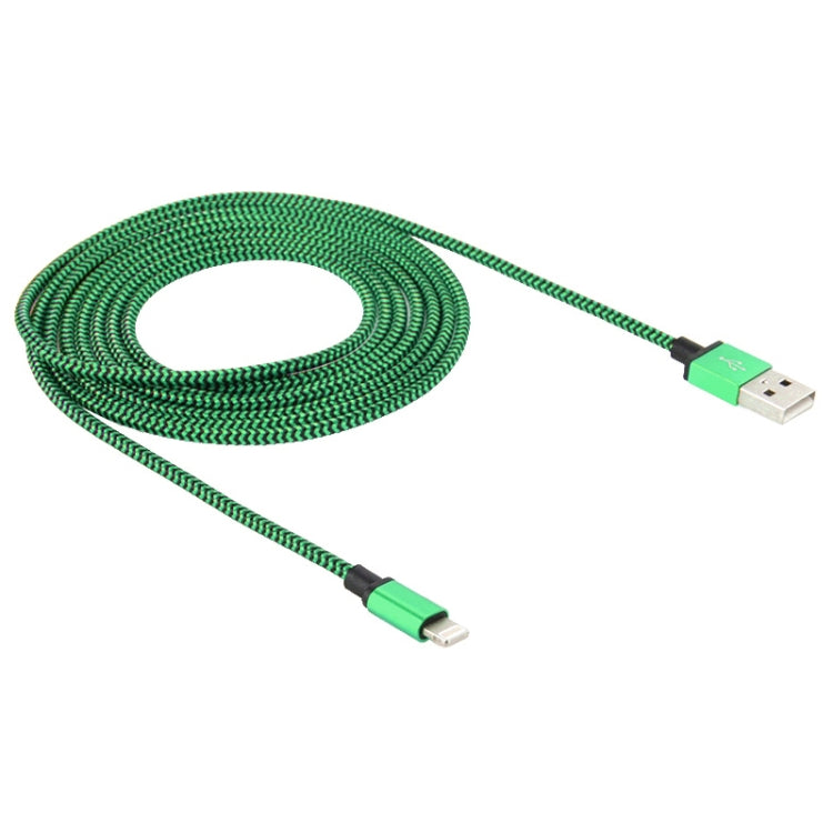 Câble USB tressé 2A vers 8 broches pour synchronisation et charge, longueur du câble : 1 m