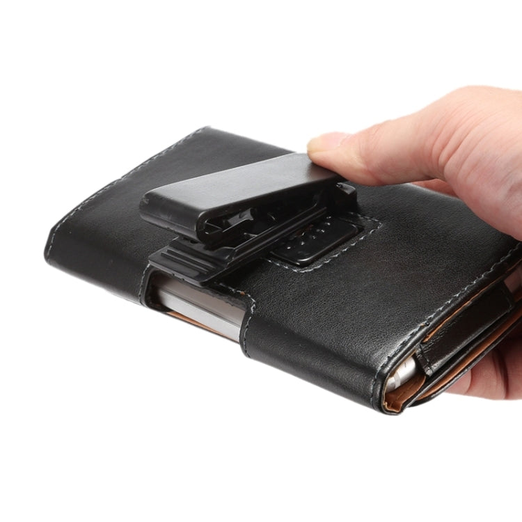 Horizontal Style Lamb Skin Texture Waist Bag with Back Splint for iPhone 6 / Galaxy S4 / S3