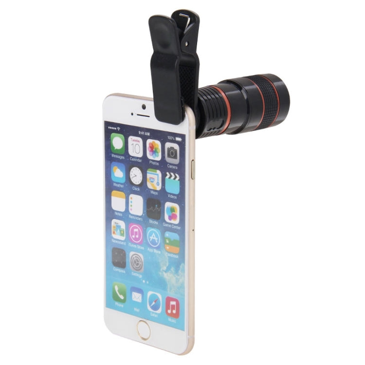 Téléobjectif 8X pour téléphone avec clip