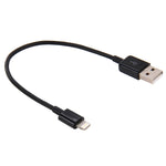 Câble de données/chargeur 8 broches vers USB 2.0, longueur du câble : 20 cm