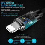 Câble de données/chargeur 8 broches vers USB 2.0, longueur du câble : 20 cm