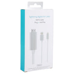 Câble adaptateur 8 broches vers HDMI HDTV avec câble de chargeur USB