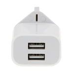 Adaptateur chargeur USB 2 ports 5V 2A