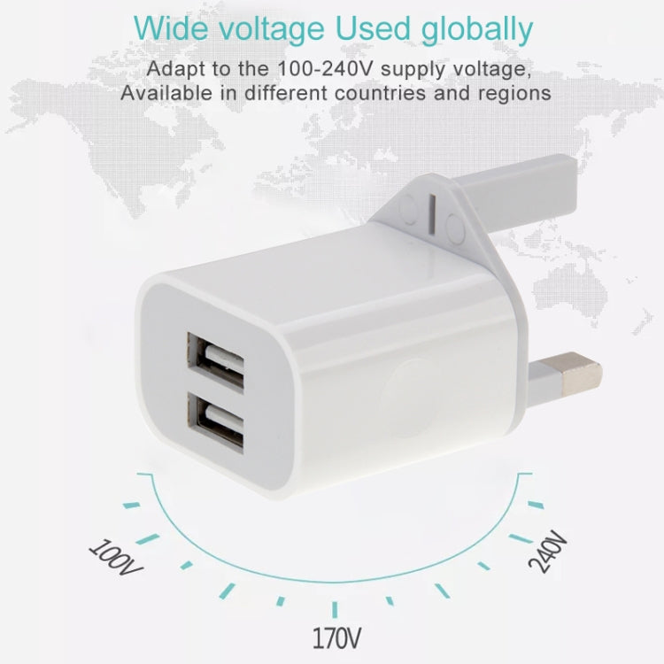 Adaptateur chargeur USB 2 ports 5V 2A