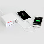 WLX-899 Chargeur USB 30W 5V 6A Sortie 3.5A Max Chargeur USB Haute Vitesse 6 Ports avec Affichage Numérique et Câble 1.5m, WLX-899