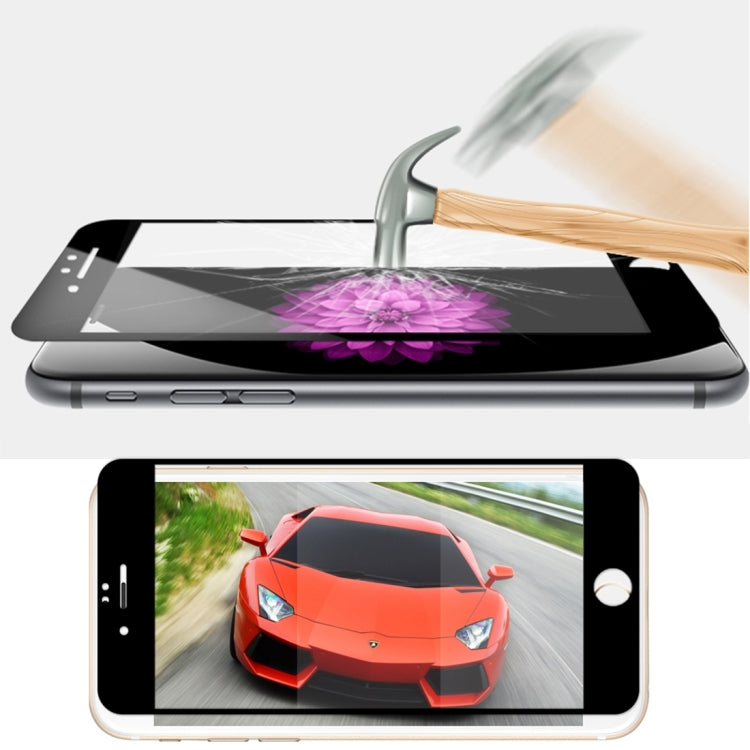 0.26mm 9H Surface Hardness 5D Explosion-proof Tempered Glass Screen Film for iPhone 6 & 6s