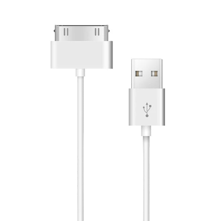 Câble de chargement et de synchronisation de données USB mâle vers 30 broches mâle pour iPad / 2 / 3, iPhone 4 et 4s, iPod Nano, iPod Touch, Longueur : 1m, USB vers 30 broches