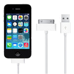 Câble de chargement et de synchronisation de données USB mâle vers 30 broches mâle pour iPad / 2 / 3, iPhone 4 et 4s, iPod Nano, iPod Touch, Longueur : 1m, USB vers 30 broches