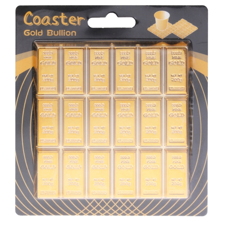 Tapis isolant antidérapant en forme de lingot d'or pour la vaisselle, tapis isolant en forme de lingot d'or