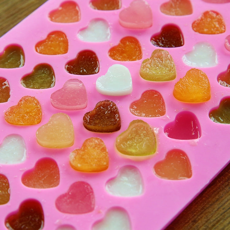 Bac à glaçons créatif en forme de cœur de 55 grilles, 55 grilles Amour
