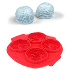 Bac à glaçons en silicone en forme de cerveau (couleur aléatoire), forme de cerveau
