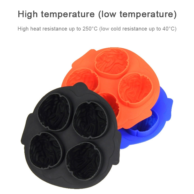 Bac à glaçons en silicone en forme de cerveau (couleur aléatoire), forme de cerveau