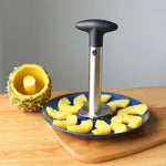LsCook Dénoyauteur à ananas, trancheur et éplucheur à ananas (argent)