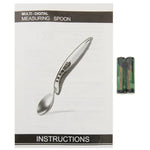 Cuillère de mesure multi-digitale LCD 1ml / 30ml 0,1g / 300g, Argent 0,1g/300g