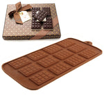 Moule à chocolat en silicone de haute qualité, 12 pièces, moule à chocolat