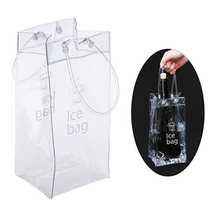 Sac à glace en PVC de haute qualité pour le vin, Sac à glace en PVC pour le vin