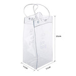 Sac à glace en PVC de haute qualité pour le vin, Sac à glace en PVC pour le vin