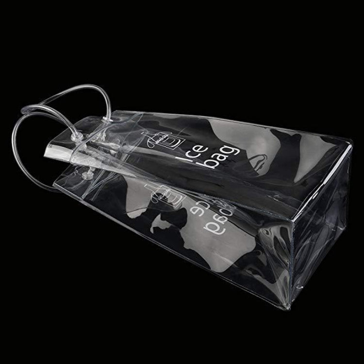 Sac à glace en PVC de haute qualité pour le vin, Sac à glace en PVC pour le vin
