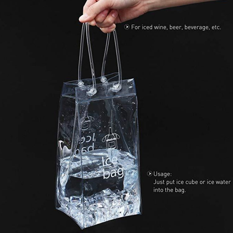 Sac à glace en PVC de haute qualité pour le vin, Sac à glace en PVC pour le vin