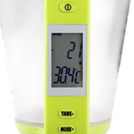 Balance numérique avec verre doseur / thermomètre, vert