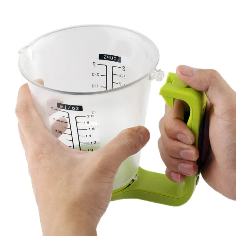 Balance numérique avec verre doseur / thermomètre, vert