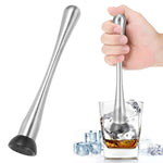 Pilon à glace en acier inoxydable, pilon à glace