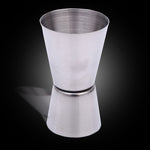 Ensemble de shaker classique 5 en 1 en acier inoxydable, capacité : 550 ml (shaker + doseur + passoire + pince à glaçons + agitateur), ensemble de shaker 5 en 1