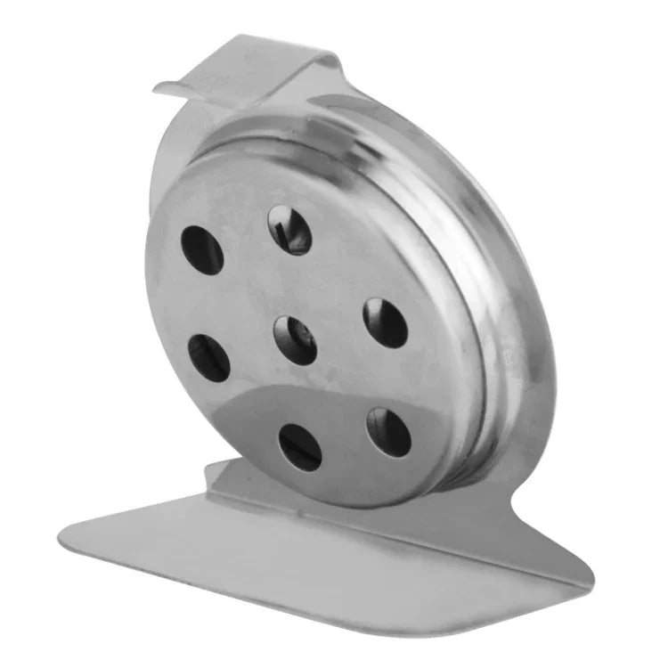 Thermomètre de four sur pied en acier inoxydable de haute qualité (0-300 degrés Celsius), jauge de four