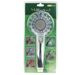 Pommeau de douche à LED 3 couleurs (vert/bleu/rouge) avec détection de température, sans pile, SDS-A3