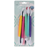 10 in 1 Colorful Cake Modelling Tool Set, 10 PCS Color