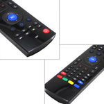 Souris aérienne sans fil MX3, clavier et télécommande 2,4 GHz avec raccourcis navigateur pour boîtier TV Android / mini PC, souris aérienne