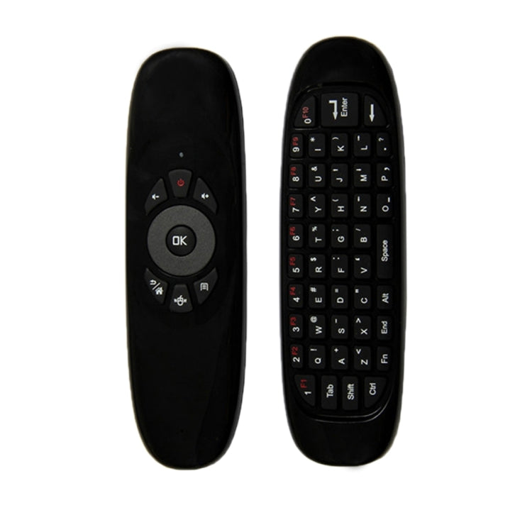 Souris volante C120 T10 2,4 GHz clavier sans fil rechargeable télécommande pour Android TV Box / PC, clavier sans fil