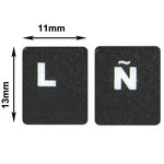 Autocollant de clavier espagnol pour ordinateur portable / ordinateur de bureau, espagnol