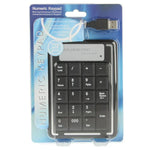 Clavier numérique USB asynchrone pour ordinateur portable avec 19 touches, 19 touches