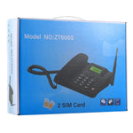 Téléphone professionnel sans fil fixe GSM ZT600S avec écran TFT de 2,4 pouces, Quadri-bande : GSM 850/900/1800/1900Mhz, ZT600S