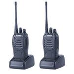 2 pièces talkie-walkie CB portable BAOFENG BF-888S Retevis UHF 5W 16 canaux, émetteur-récepteur radio FM