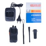 2 pièces talkie-walkie CB portable BAOFENG BF-888S Retevis UHF 5W 16 canaux, émetteur-récepteur radio FM