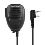 Microphone haut-parleur clip Baofeng pour talkies-walkies, prise casque 3,5 mm + 2,5 mm + micro, microphone
