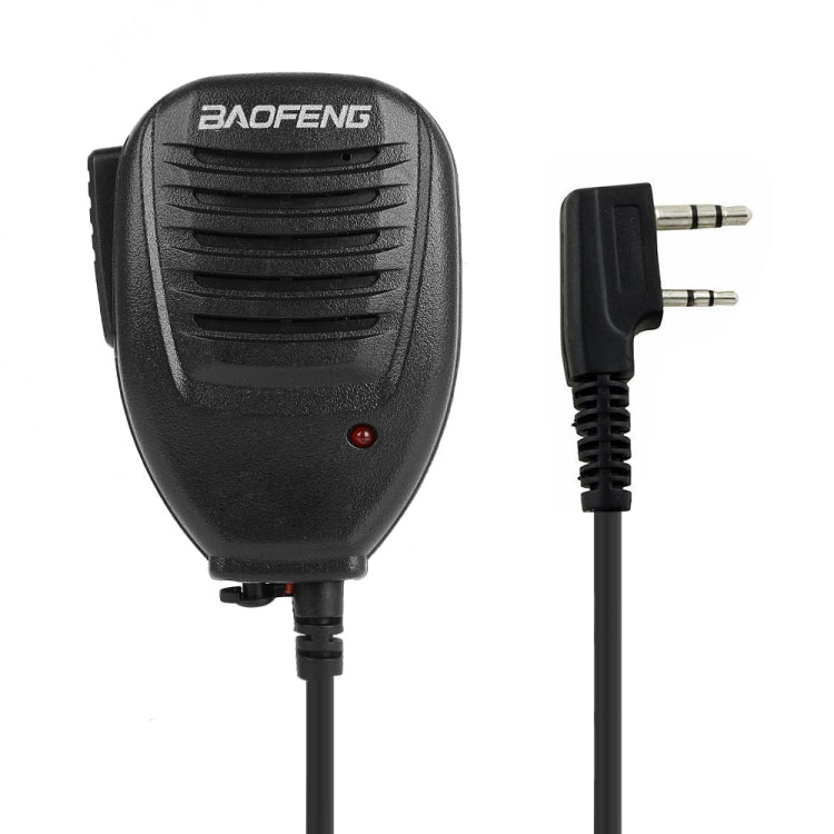Microphone haut-parleur clip Baofeng pour talkies-walkies, prise casque 3,5 mm + 2,5 mm + micro, microphone