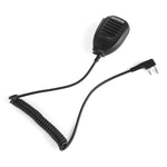 Microphone haut-parleur clip Baofeng pour talkies-walkies, prise casque 3,5 mm + 2,5 mm + micro, microphone