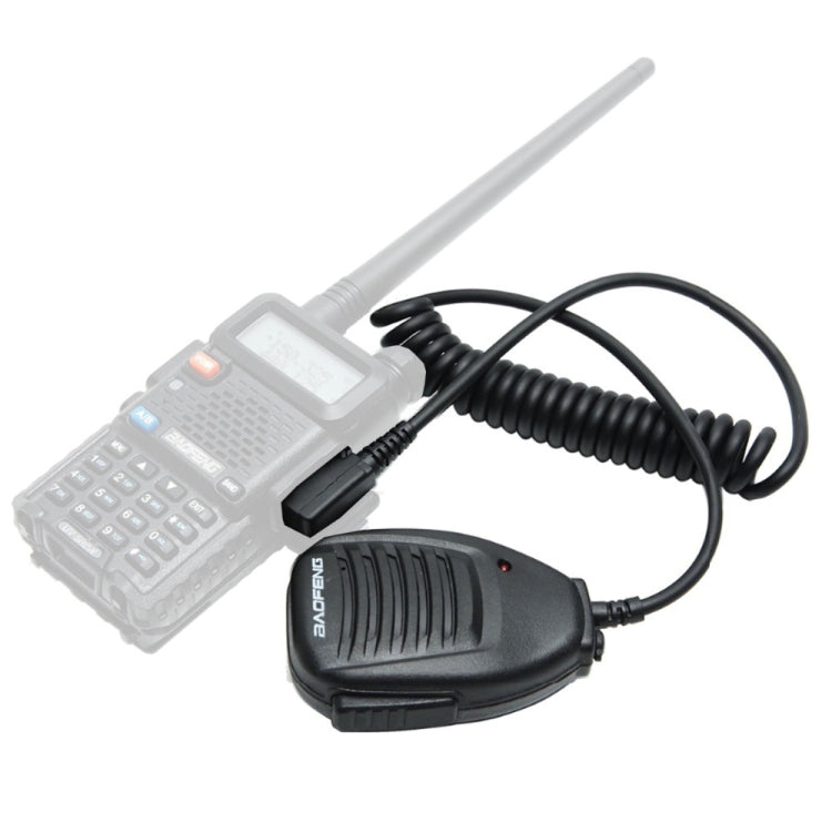 Microphone haut-parleur clip Baofeng pour talkies-walkies, prise casque 3,5 mm + 2,5 mm + micro, microphone