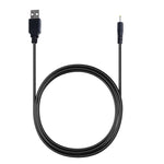 Câble d'alimentation USB mâle vers DC 2,5 x 0,7 mm, longueur : 1,2 m