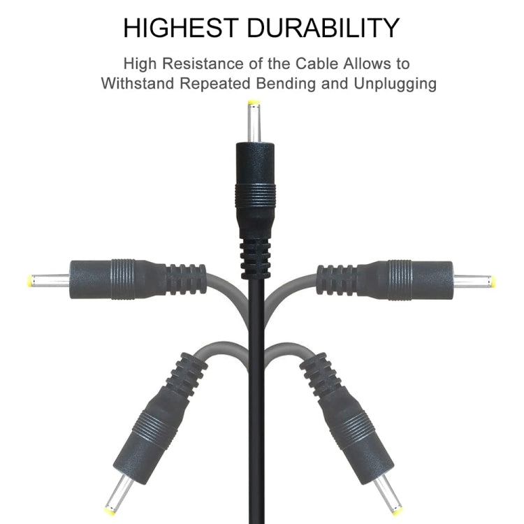 Câble d'alimentation USB mâle vers DC 2,5 x 0,7 mm, longueur : 1,2 m
