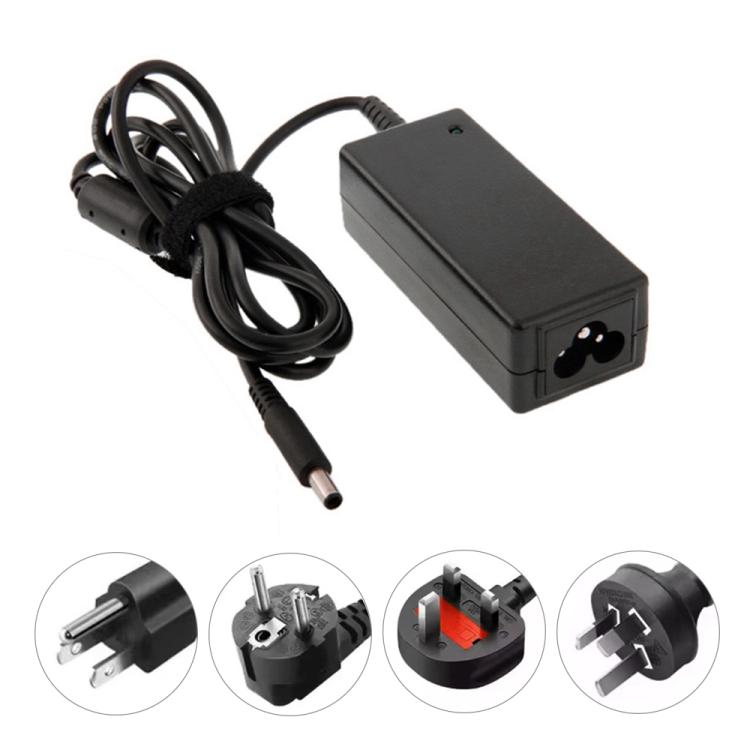 Mini adaptateur secteur 45 W 19,5 V 2,31 A pour ordinateur portable Dell, embouts de sortie : 4,5 mm x 2,7 mm, 19,5 V 2,31 A 45 W 4,5 mm x 2,7 mm