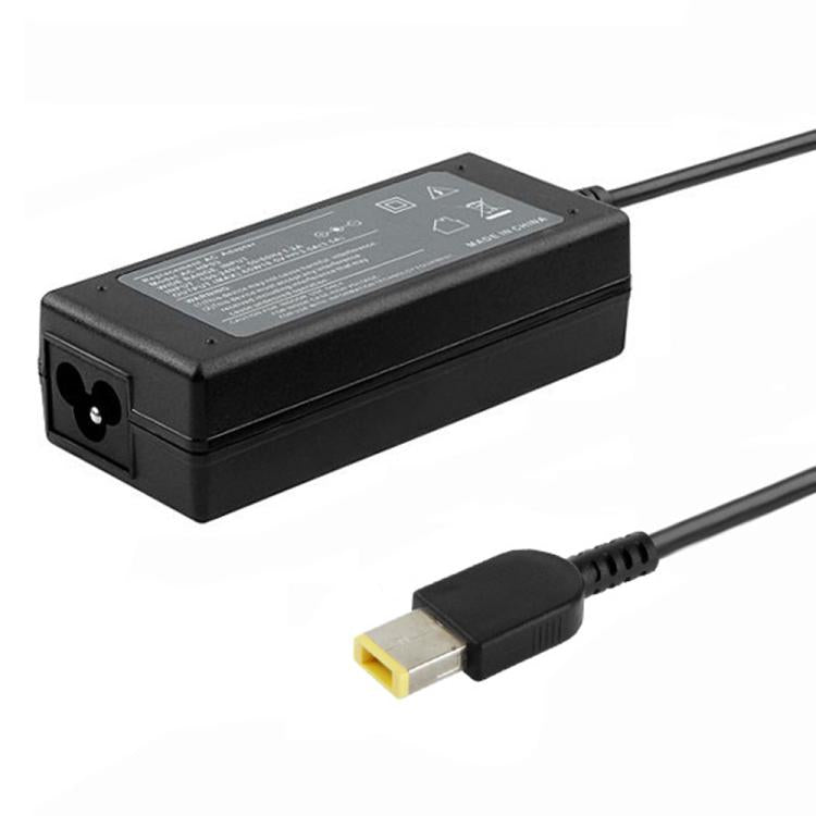 Mini adaptateur secteur 45 W 20 V 2,25 A avec grand port USB carré pour Lenovo Thinkpad / ThinkBook / Xiaoxin, 20 V 2,25 A 45 W carré
