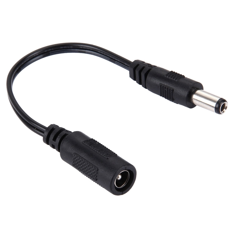 Câble connecteur d'alimentation DC femelle 5,5 x 2,1 mm vers DC mâle 5,5 x 2,5 mm pour adaptateur d'ordinateur portable, longueur : 15 cm, mâle 5,5 x 2,5 mm
