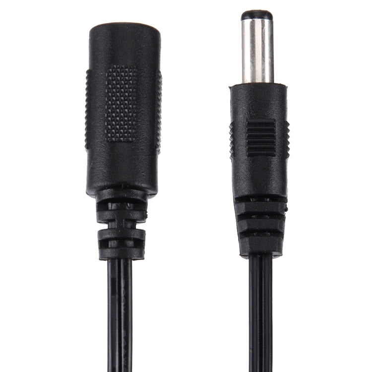 Câble connecteur d'alimentation DC femelle 5,5 x 2,1 mm vers DC mâle 5,5 x 2,5 mm pour adaptateur d'ordinateur portable, longueur : 15 cm, mâle 5,5 x 2,5 mm