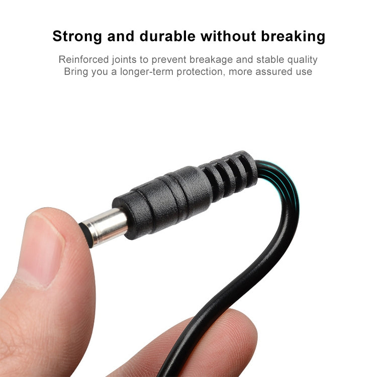 Câble d'alimentation DC mâle 4,0 x 1,7 mm pour adaptateur d'ordinateur portable, longueur : 1,2 m